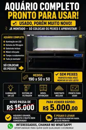 Aquário completo 