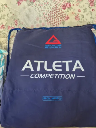 Kimono Gracie barra A2 azul modelo v4 competition novo sem uso