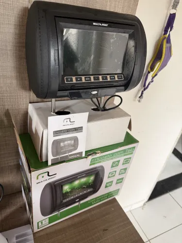 DVD de encosto de cabeça