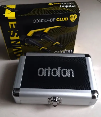 KIT CÁPSULA COM AGULHA ORTOFON CONCORDE CLUB MKII TWIN SET 