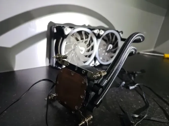 Water Cooler Rise Mode Gamer Black 240mm RGB