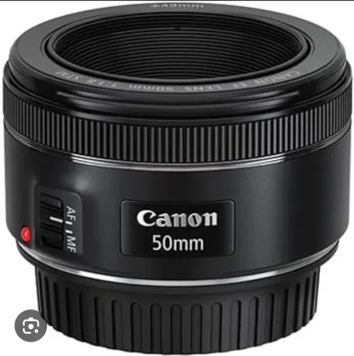 Lente 50mm Canon EF 1.8 Aceito Cartão <br>EF 1.8 <br>R$450,00