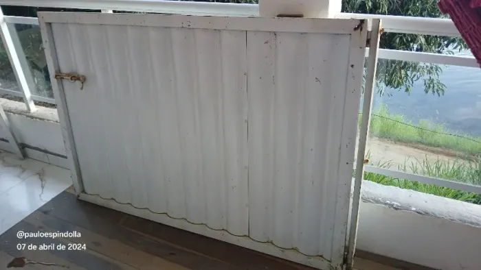 Portão Ferrro galvanizado