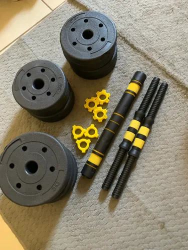 Kit completo para treinos em casa!
