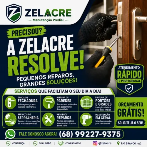 Pequenos Reparos Residenciais e Comerciais Rio Branco | Serralheria