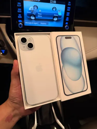 iPhone 15 128 GB com caixa ! Aceito trocas e cartão em até 18x