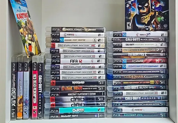 Lote 40 jogos de ps3
