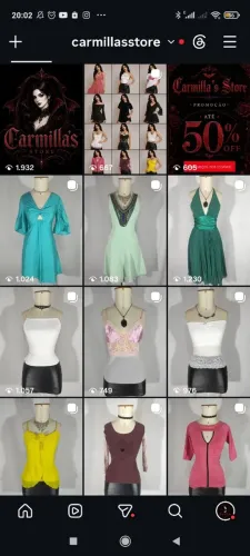 Roupas Carmilla's Store