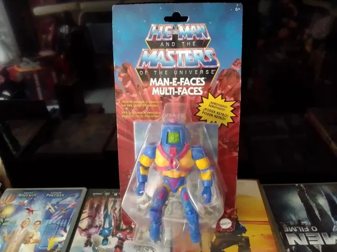 Boneco Heman Mestres do Universo Multi Faces Mattel Novo Lacrado 
