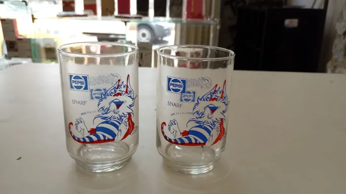 Vendo dois copos do desenho Thundercats