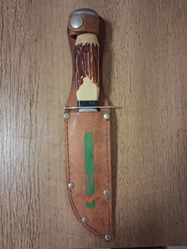 Faca Inox com Logo da extinta viação São Geraldo.