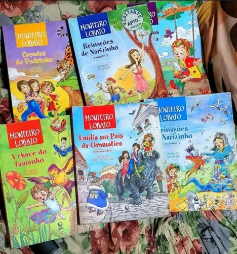 Livros Sitio do Pica-pau amarelo. Monteiro Lobato