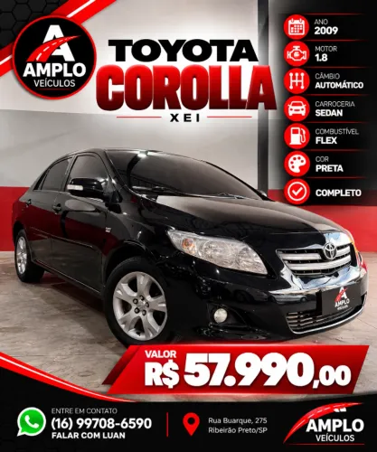 Toyota Corolla XEI 1.8/1.8 Flex 16V Aut. 2009