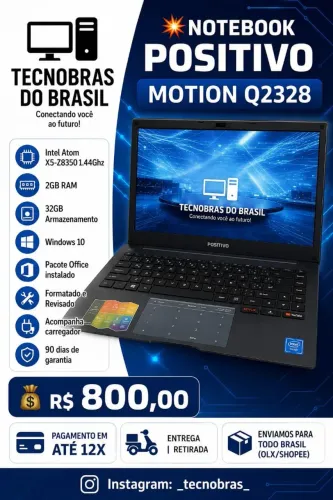Notebook Positivo semi novo