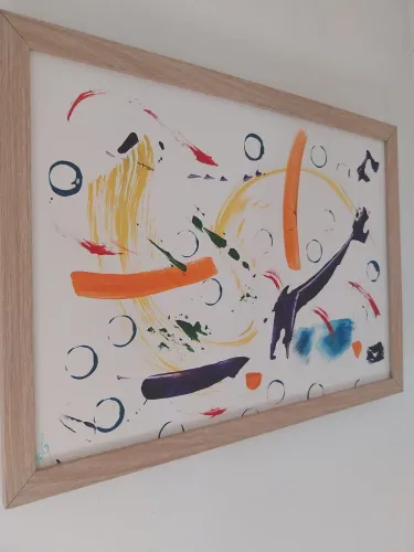 Quadro decorativo abstrato novo para venda ou troca
