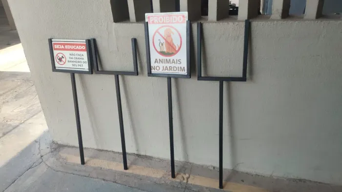 Estruturas de placas para jardim
