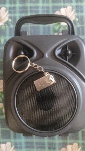 Caixinha de som com pendrive 8 gigas com música valor 50 reais