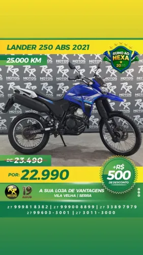 Moto Yamaha LANDER 250 ABS 2021