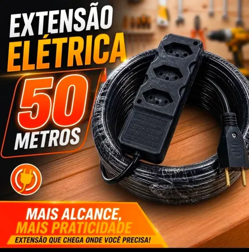 EXTENSÃO ELÉTRICA 50 METROS