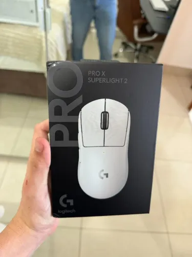 Mouse Gamer Sem Fio Logitech G Pro X Superlight 2 Branco