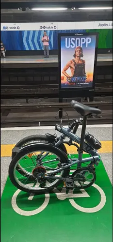 Bicicleta dobravel tilt 120 decathlon