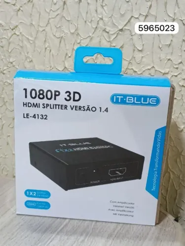 Splitter HDMI 1x2 Switch Duplicador - Entrega Grátis