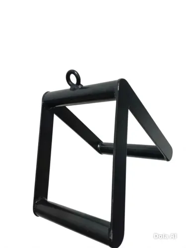 Puxador triangular para musculação