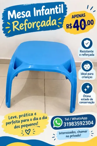 Mesa infantil