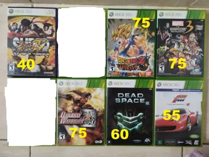 JOGOS XBOX 360 ORIGINAIS, PREÇOS NAS FOTOS