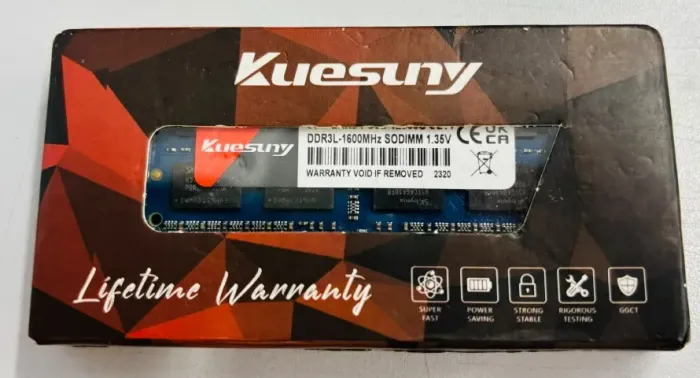 Memória RAM Kuesuny de 8 GB DDR3L-1600 SODIMM