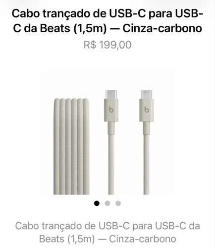 Cabo trançado original