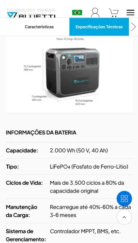 Bluetti AC200P 2000Wh