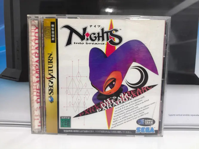 Jogo Christmas Nights Into Dreams -Saturn - Original JP