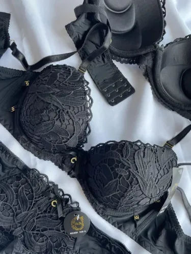 Conjunto Lingerie Elegance Black