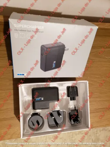 GoPro ORIGINAL - Carregadr Supercharger de Parede Dual - AWALC-002