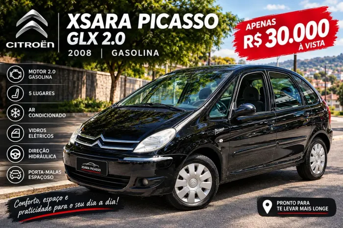 Citroen Xsara Picasso Glx/brasil/etoile 2.0 Mec. 2008