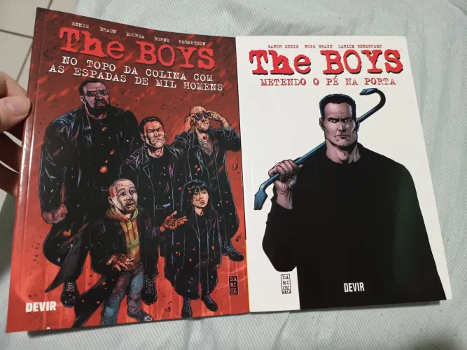 HQs/Quadrinhos - The Boys - Volumes 11 e 12