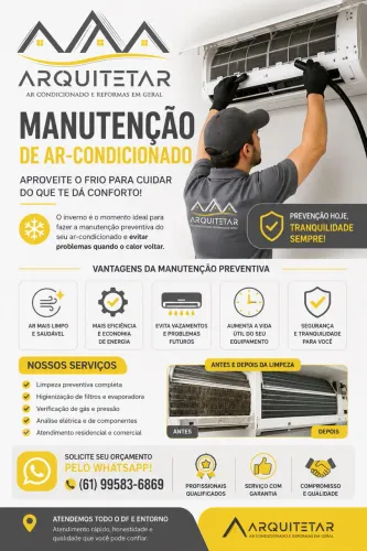 Manutenção de Ar-Condicionado DF | Aproveite o Frio para Fazer a Revisão