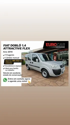 Fiat Doblo Attractive 1.4 Fire Flex 8V 5P 2014