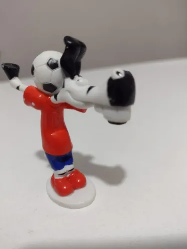Boneco Miniatura Zebra Futebol dos Biscoitos Passatempo (Nestlé)