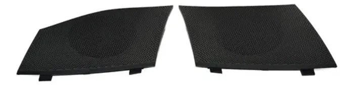 Par Tela Alto Falante Painel Renault Kwid Original Preto