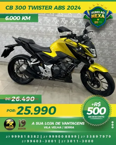 Moto Honda CB 300F TWISTER ABS 2024