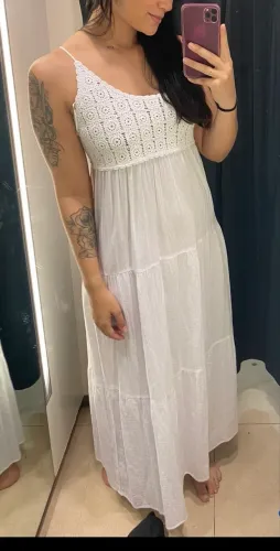 VESTIDO BRANCO - ZARA