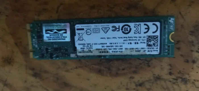 Ssd nvme 128 gb