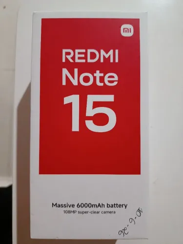 Celular xiaome note 15