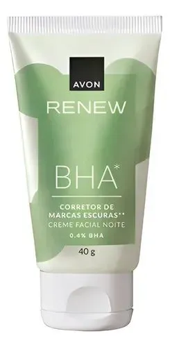 Creme facial Noite Corretor de Marcas Escura RENEW BHA 40g