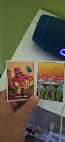2 Cards raríssimos guerreiros das galáxias