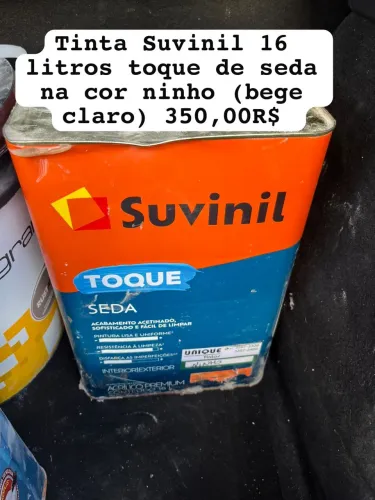 Tintas Suvinil e coral 16 litros 