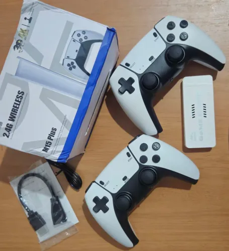 Game stick m15 Pro 64gb com 2 controles