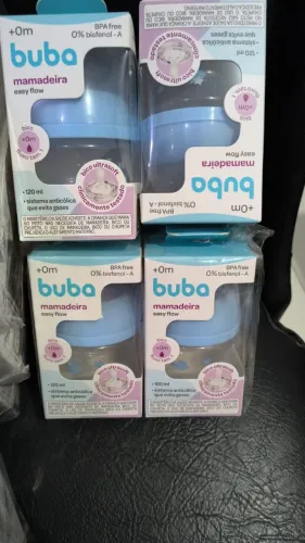 Mamadeira Buba Easy Flow 120ml - Nova  ? R$ 35,00 